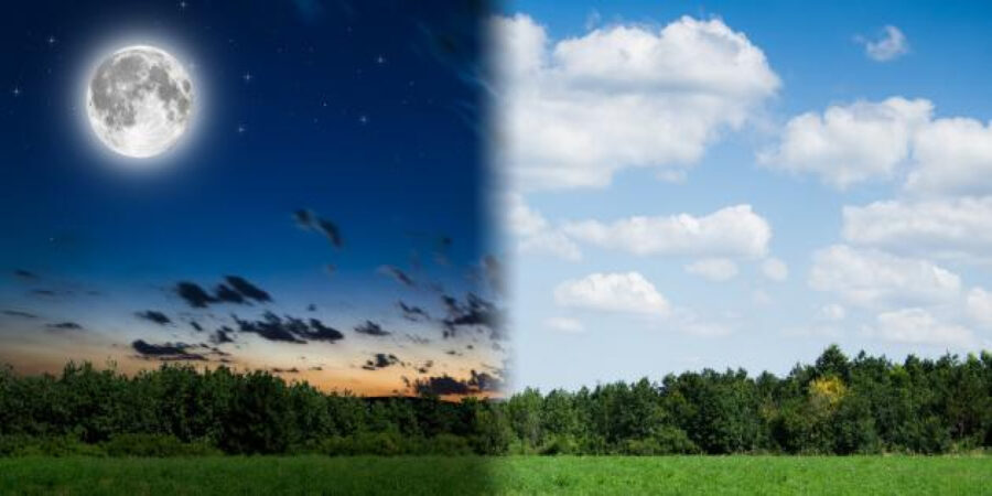 تعاقب الليل والنهار